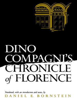cover image of Dino Compagni's Chronicle of Florence